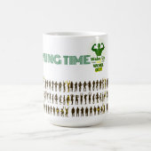 朝のマグを起こす コーヒーマグカップ (中央)