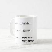 朝のマグ コーヒーマグカップ (正面左)