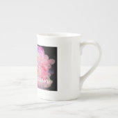 朝のモチベーションインスパイアは考えのマグカップ ボーンチャイナマグカップ (右)