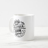 朝のモチベーション・マグ コーヒーマグカップ (正面左)