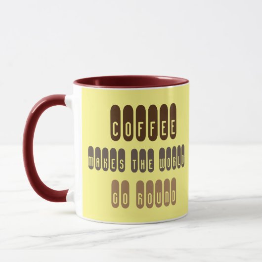 「朝のリフト」コンボコーヒーマグ マグカップ (左)
