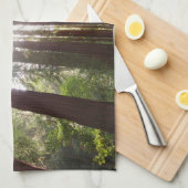 朝のレッドウッズまで キッチンタオル (四つ折り)