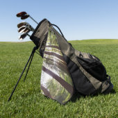 朝のレッドウッズまで ゴルフタオル (グリーン)