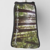 朝のレッドウッズまで ゴルフヘッドカバー (回転90)