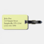 朝のレッドウッズまで ラゲッジタグ (裏面横)