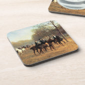 朝の乗車、腐った列、ハイドパーク1894年(油 コースター (左側)