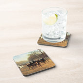 朝の乗車、腐った列、ハイドパーク1894年(油 コースター (右側)