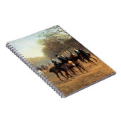 朝の乗車、腐った列、ハイドパーク1894年(油 ノートブック (右側)