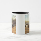 朝の乗車、腐った列、ハイドパーク1894年(油 マグカップ (中央)