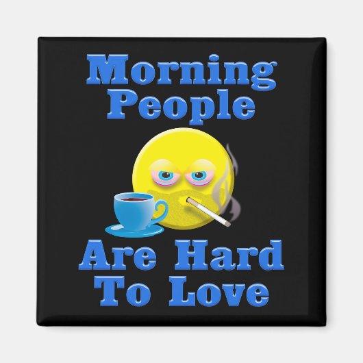 朝の人々は愛に懸命 マグネット (正面)