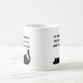 朝の人ではない コーヒーマグカップ (中央)