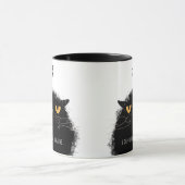 朝の人ではない マグカップ (中央)