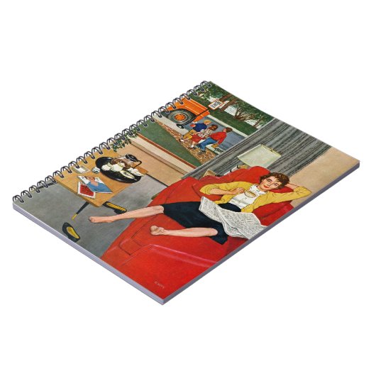 朝の休憩 ノートブック (左側)