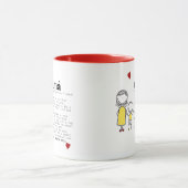 朝の儀式コーヒーマグセンチメンタルギフトママ マグカップ (中央)