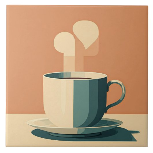 朝の儀式 タイル (正面)