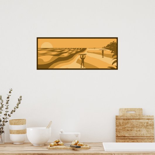 朝の儀式 – プリント (キッチン)