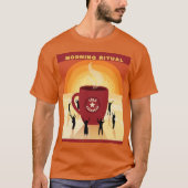 朝の儀式 Tシャツ (正面)