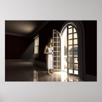 朝の光で ポスター