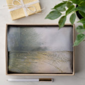 朝の光のデコパージュでサンドヒルクレーン 薄葉紙 (ギフト)