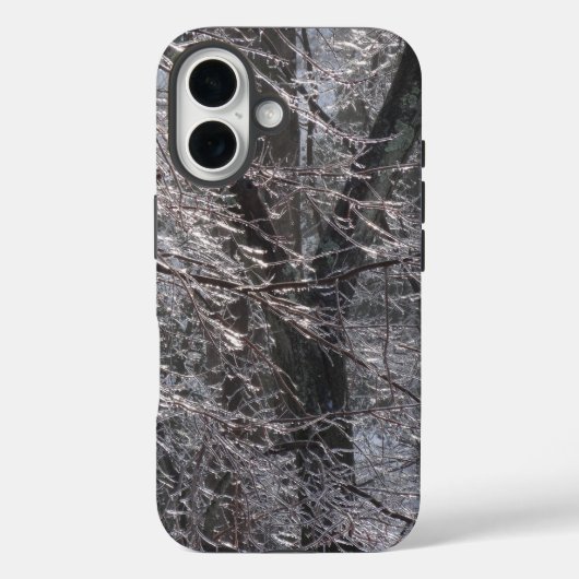 朝の光の輝く氷の森I Case-Mate iPhoneケース (裏面)