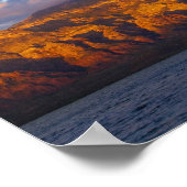 朝の光はシエラデラグンタを迎える ポスター (角)