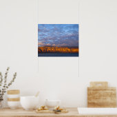 朝の光はシエラデラグンタを迎える ポスター (キッチン)