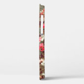 朝の光、ピンクのコスモスの咲く。 Case-Mate iPhoneケース (裏面 / 左)