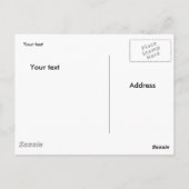 朝の光 ポストカード (裏面)