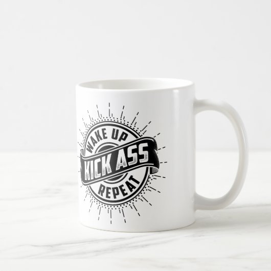 朝の刺激 コーヒーマグカップ (右)