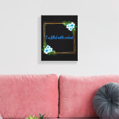 朝の前向き雰囲気 キャンバスプリント (インサイチュ (リビング))