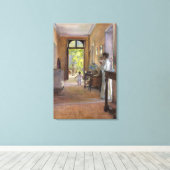 朝の喜び キャンバスプリント (インサイチュ (ウッドフロア))