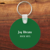 朝の喜び キーホルダー (裏面)