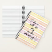 朝の喜び ノートブック (内側)