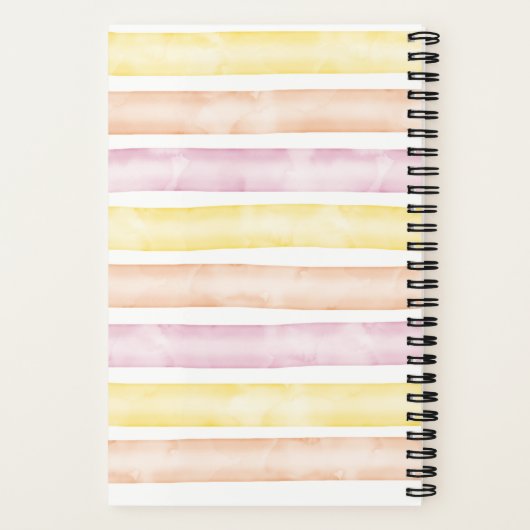 朝の喜び ノートブック (裏面)