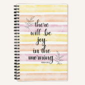 朝の喜び ノートブック (正面)