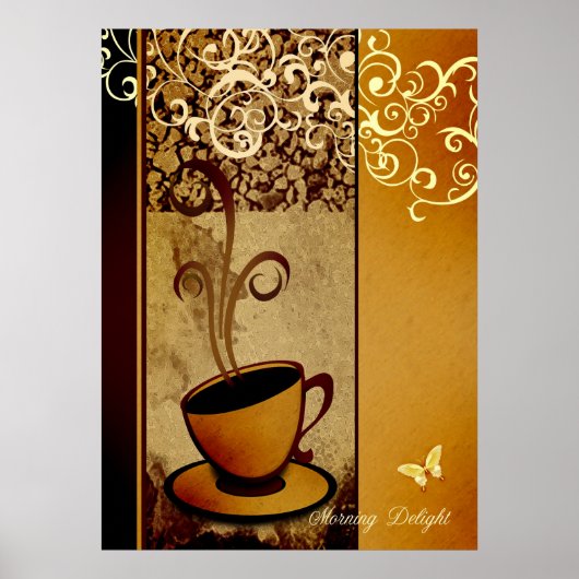 朝の喜び ポスター (正面)