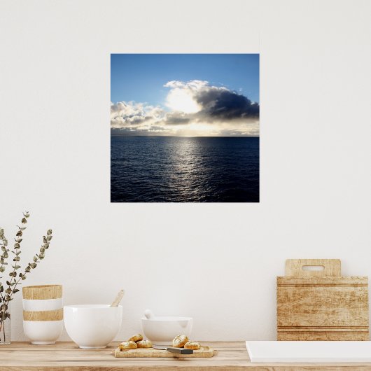 朝の喜び ポスター (キッチン)