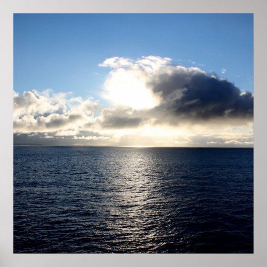 朝の喜び ポスター (正面)