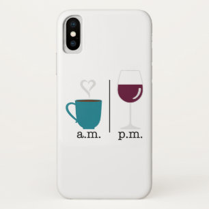 朝の夕べの飲み物 iPhone X ケース