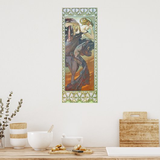 朝の夜明け ポスター (キッチン)