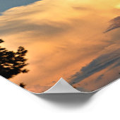 朝の夜明け ポスター (角)