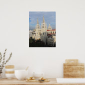 朝の大聖堂 – グアヤキル – エクアドル ポスター (キッチン)