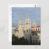 朝の大聖堂 – グアヤキル – エクアドル ポストカード (正面/裏面)