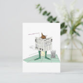 朝の憲法 ポストカード (スタンド正面)