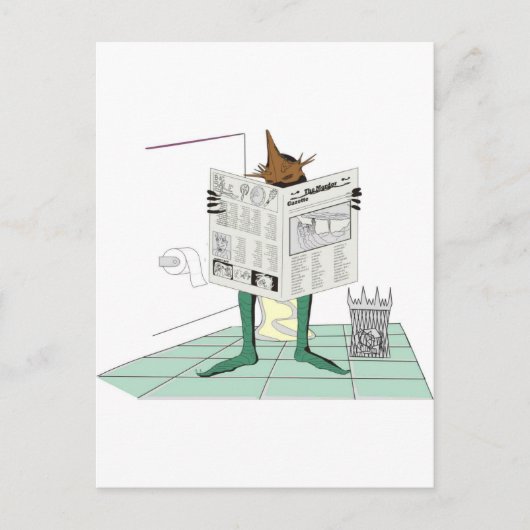 朝の憲法 ポストカード (正面)