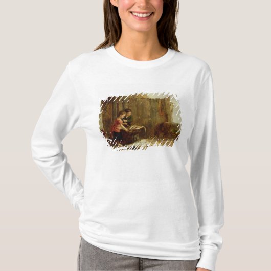 朝の捕獲物、19世紀 Tシャツ (正面)