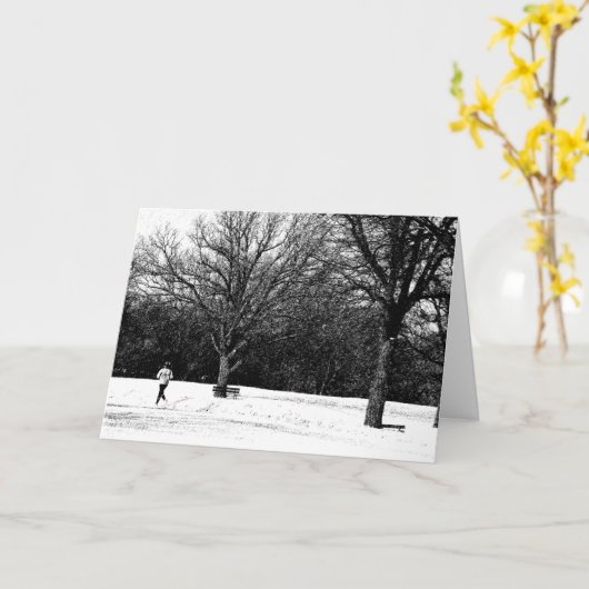 朝の操業 カード (黄色い花)