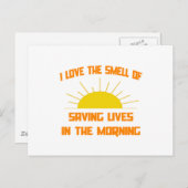 朝の救生活の匂い ポストカード (正面/裏面)