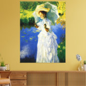 朝の散歩 キャンバスプリント (インサイチュ (リビング))