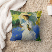 朝の散歩 クッション (ブランケット)